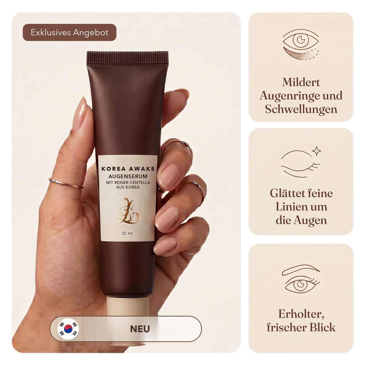 Korea Awake Augenserum